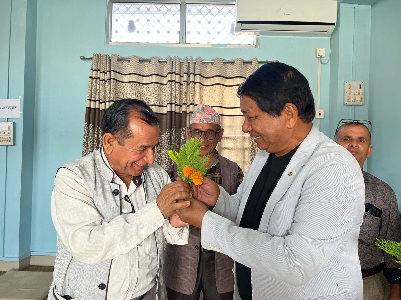 SCRCR members at health camp